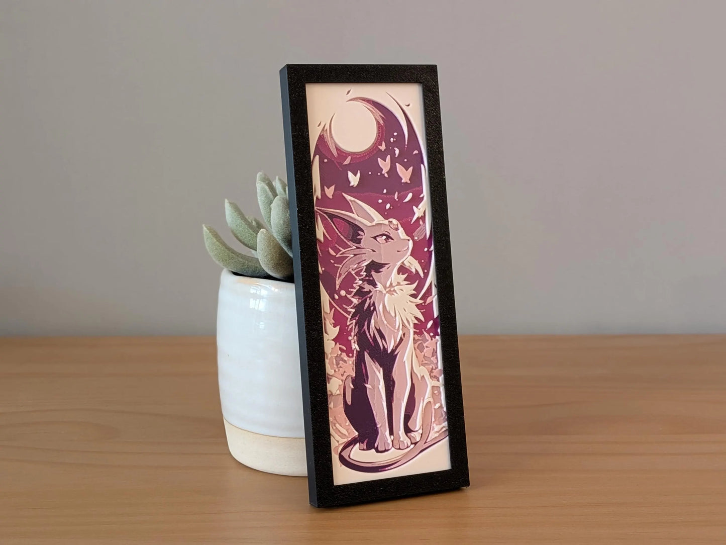 Espeon Art Board | Framed Print | Collectible Art Board