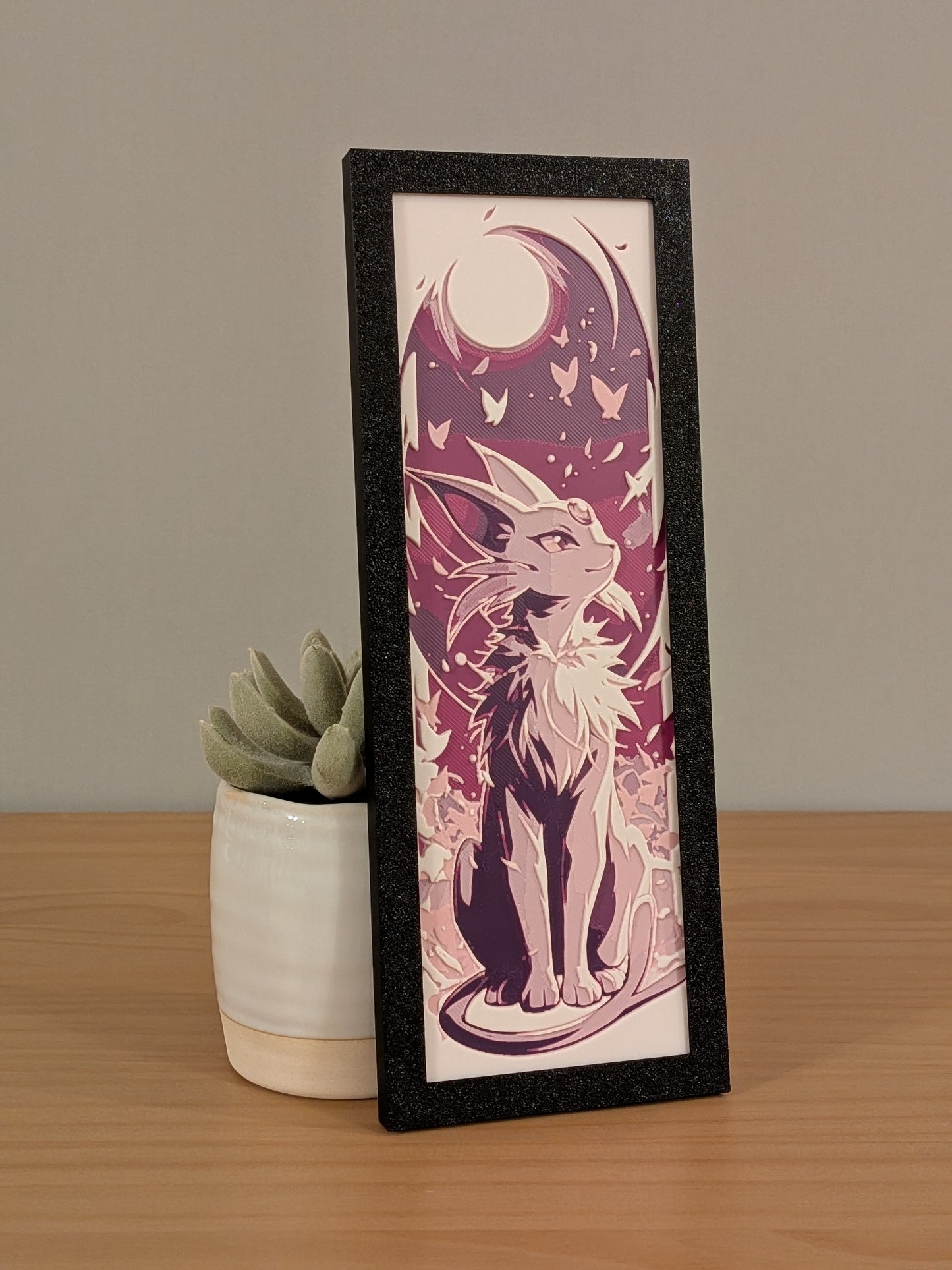 Espeon Art Board | Framed Print | Collectible Art Board