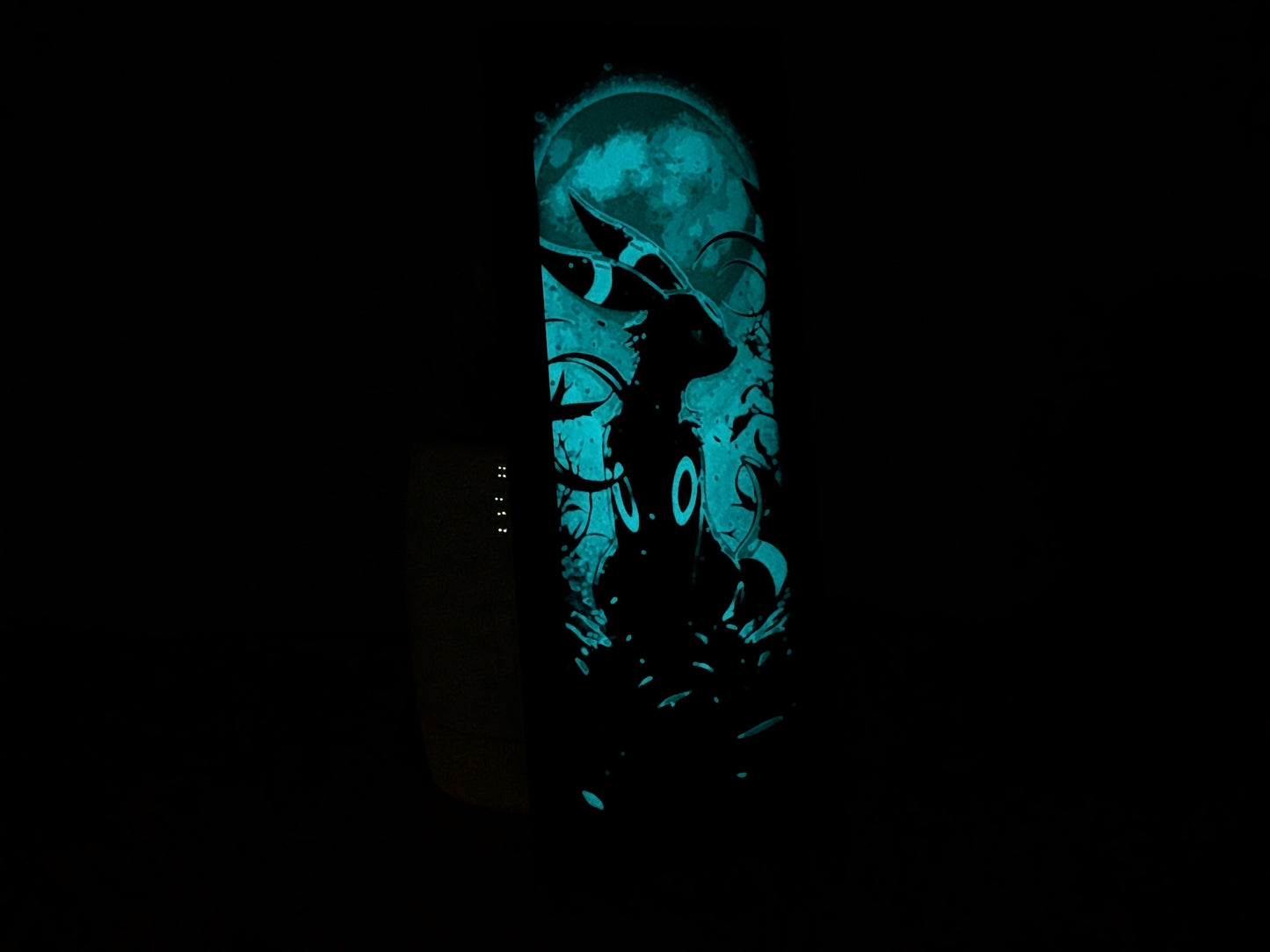 Shiny Umbreon Print | Glow-In-The-Dark | Framed Print