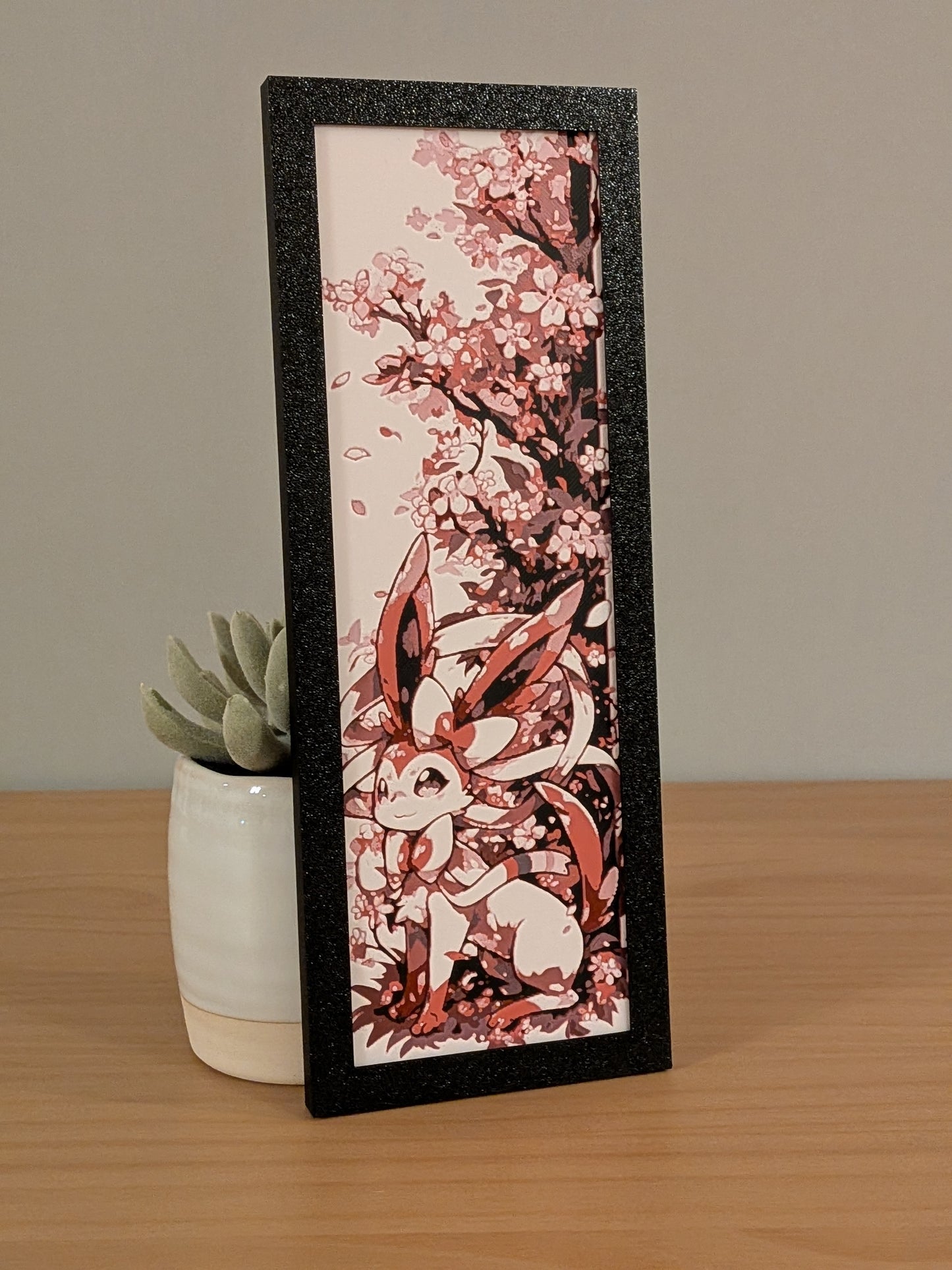 Sylveon Art Board | Framed Print | Collectible Art Board