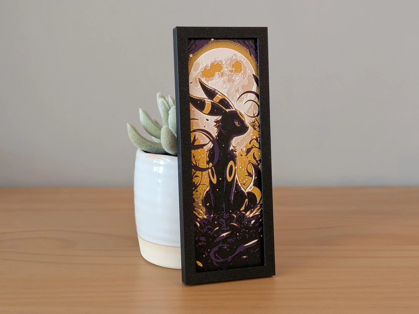 Umbreon Art Board | Framed Print | Collectible Art Board