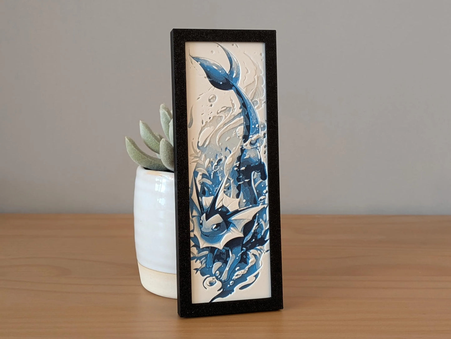 Vaporeon Art Board | Framed Print | Collectible Art Board