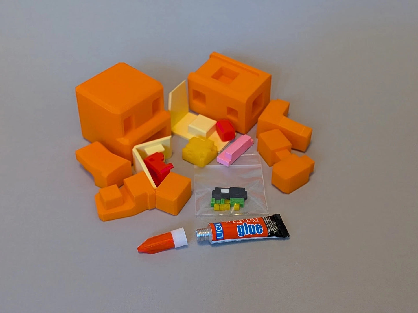 Blocky Charmander| Themed Collectible Figurine | 3D Printed