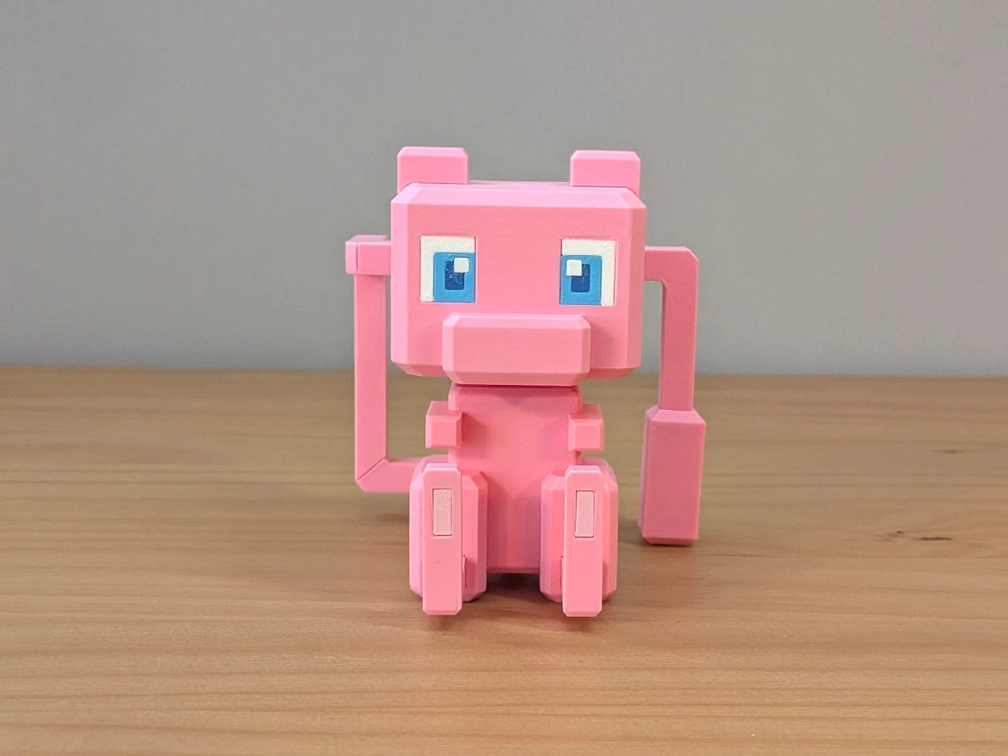 Blocky Mew | Themed Collectible Figurine | 3D Printed