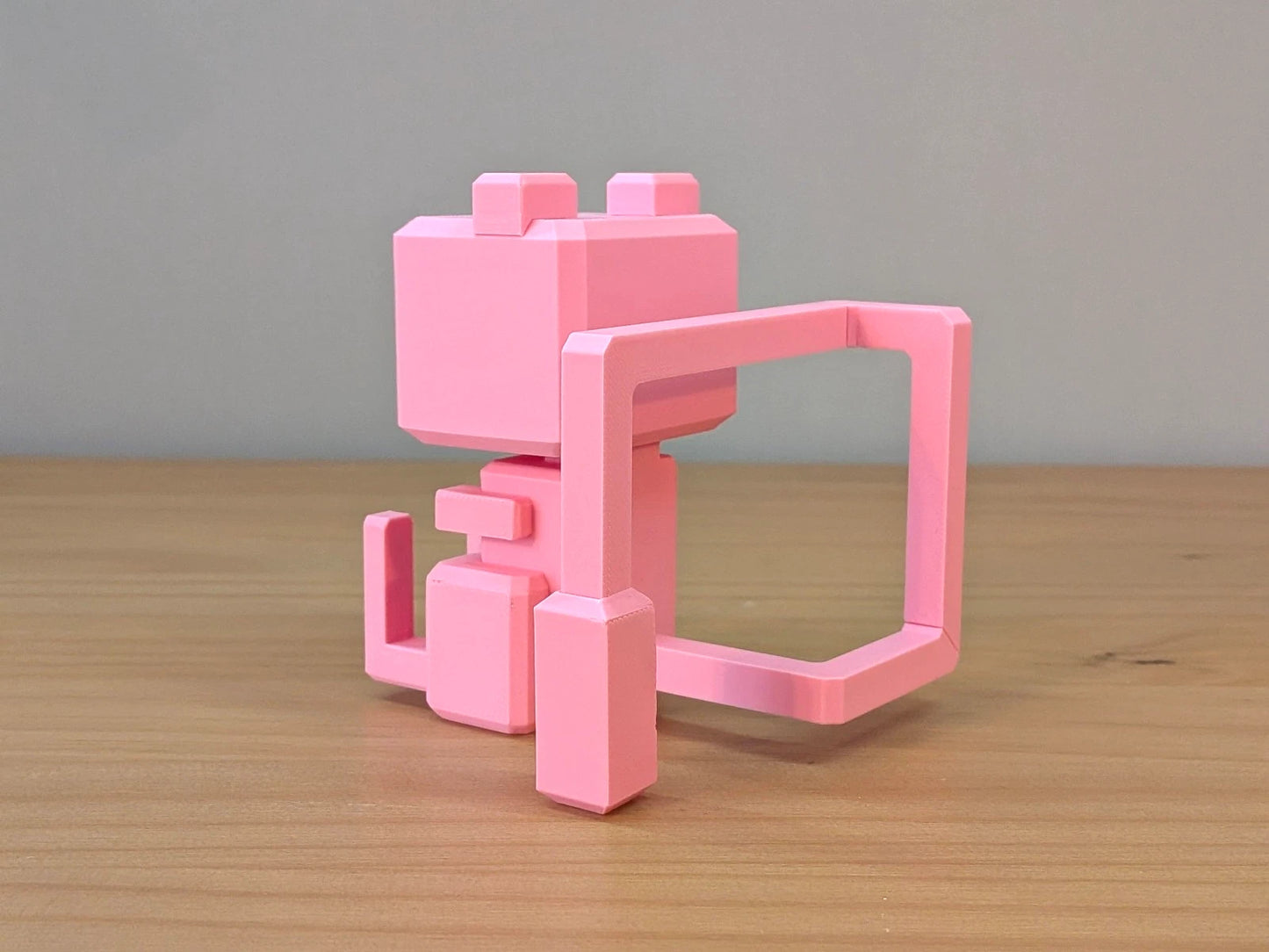 Blocky Mew | Themed Collectible Figurine | 3D Printed